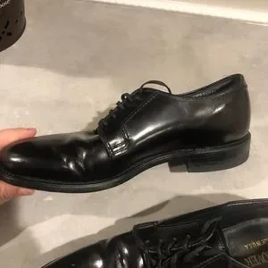 Hanover | Shoes | Hanover Mens Black Dress Shoes Size 9  display picture 2